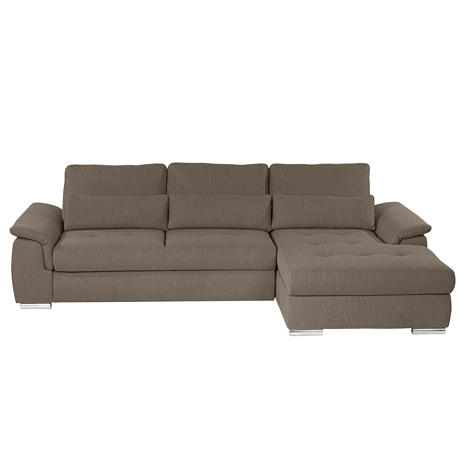 Loftscape Canapé d’angle Renay I - Tissu Meara: Cubanit - Méridienne courte à droite (vue de face) 5 Loftscape Canapé d’angle Renay I - Tissu Meara: Cubanit - Méridienne courte à droite (vue de face) – Image 3