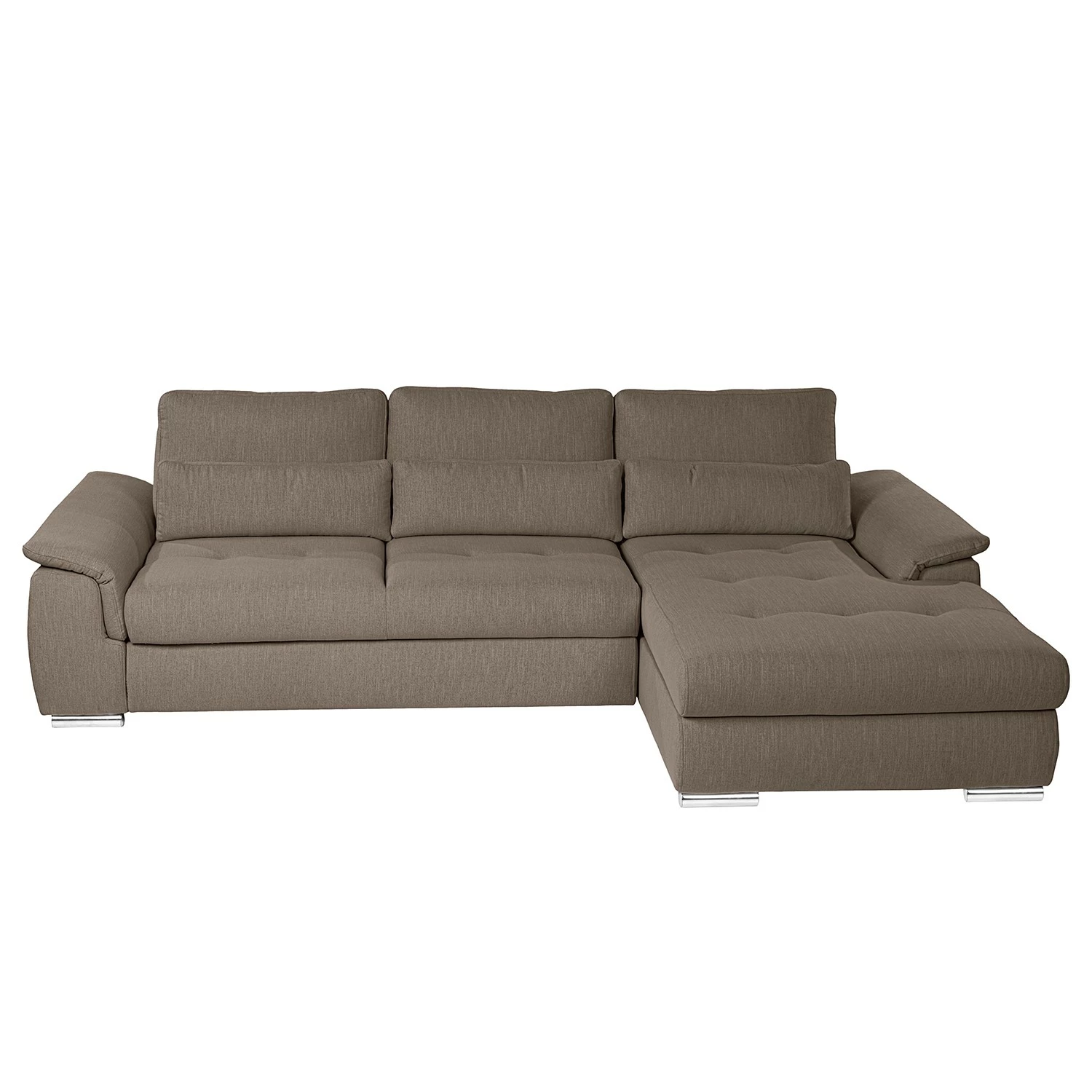 Loftscape Canapé d’angle Renay I - Tissu Meara: Cubanit - Méridienne courte à droite (vue de face) 8 Loftscape Canapé d’angle Renay I - Tissu Meara: Cubanit - Méridienne courte à droite (vue de face) – Image 6