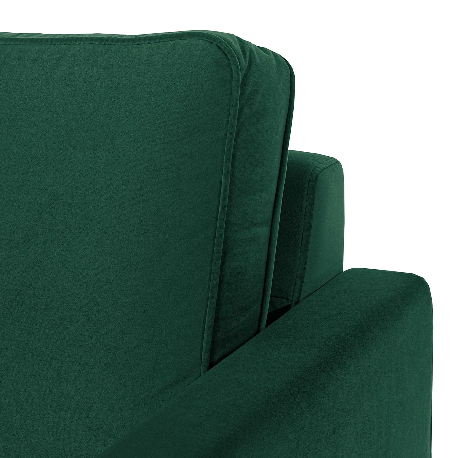 Loftscape Canapé d’angle Radon I - Velours Ravi: Vert vieilli - Méridienne longue à droite (vue de face) 8 Loftscape Canapé d’angle Radon I - Velours Ravi: Vert vieilli - Méridienne longue à droite (vue de face) – Image 6