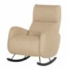Norrwood Fauteuil Vains I - Velours - Tissu Meara: Beige