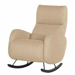 Norrwood Fauteuil Vains I - Velours - Tissu Meara: Beige