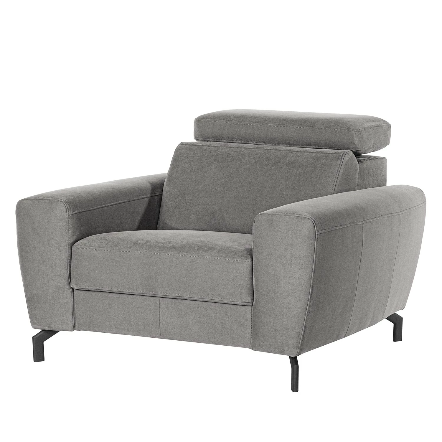 Loftscape Fauteuil Opia - Microfibre - Gris 3 Loftscape Fauteuil Opia - Microfibre - Gris