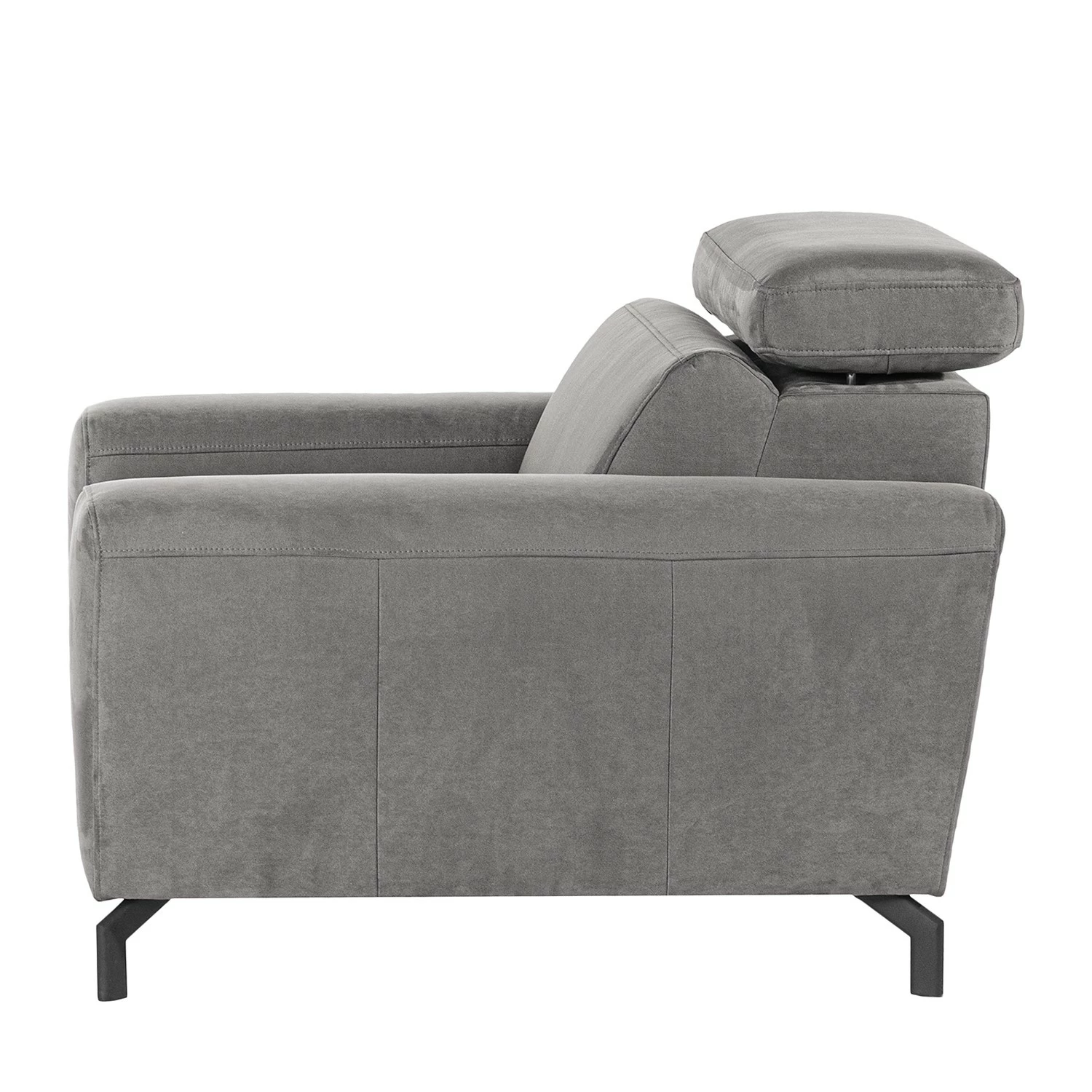 Loftscape Fauteuil Opia - Microfibre - Gris 6 Loftscape Fauteuil Opia - Microfibre - Gris – Image 4