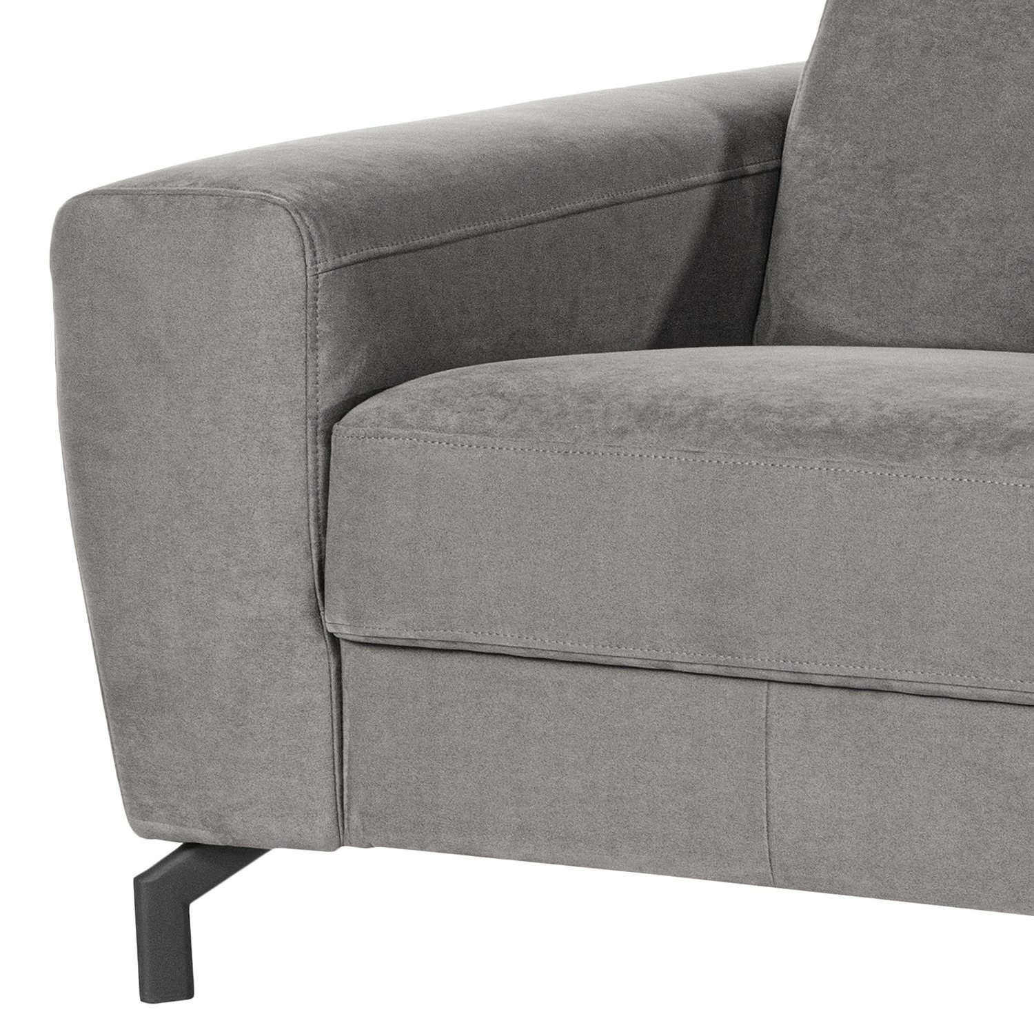 Loftscape Fauteuil Opia - Microfibre - Gris 11 Loftscape Fauteuil Opia - Microfibre - Gris – Image 9