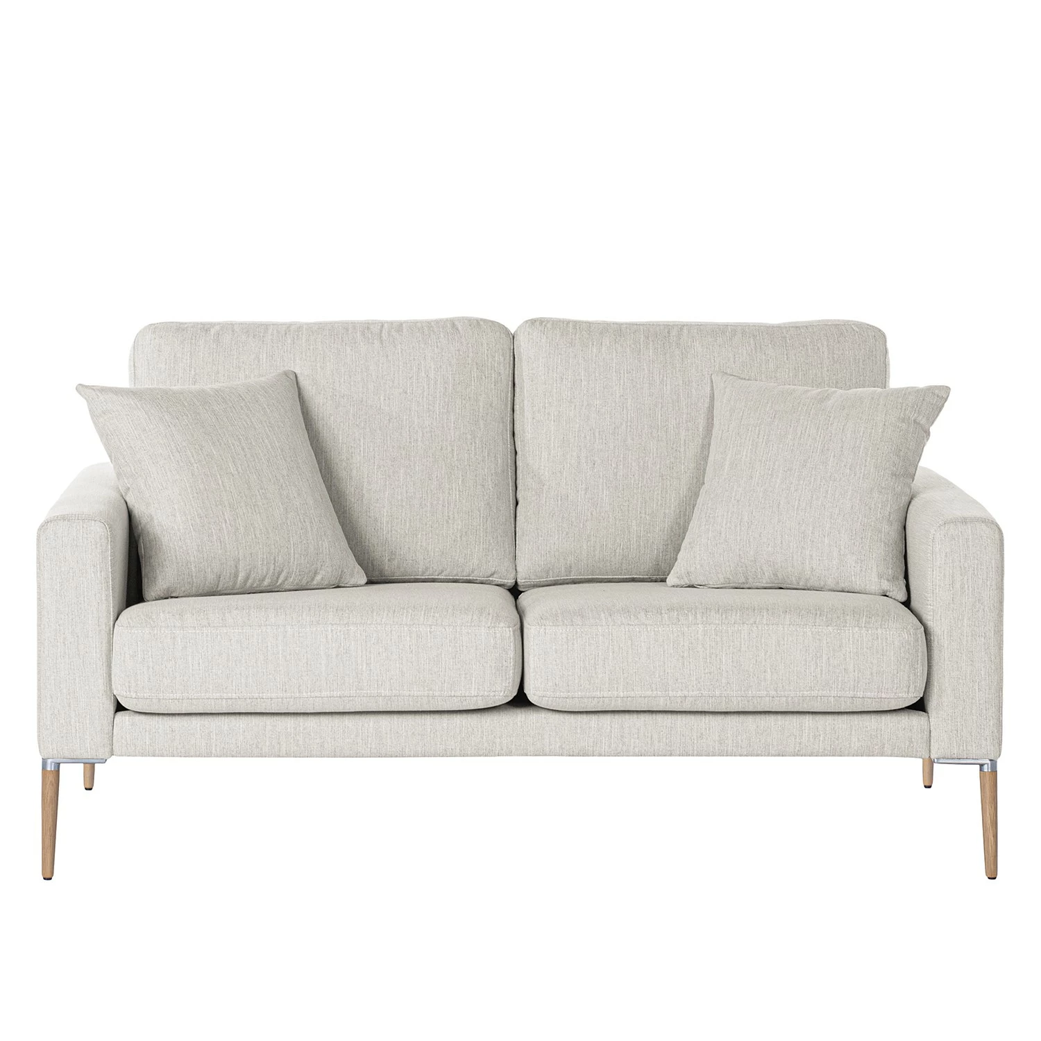 Norrwood Canapé Sauvo I (2 places) - Velours - Tissu Meara: Gris clair 5 Norrwood Canapé Sauvo I (2 places) - Velours - Tissu Meara: Gris clair – Image 3