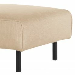 Norrwood Pouf repose-pieds Tapio I - Velours - Tissu Meara: Beige -loftscape Boutique 1000192942 191204 13431901274 DETAILS P000000001000192942
