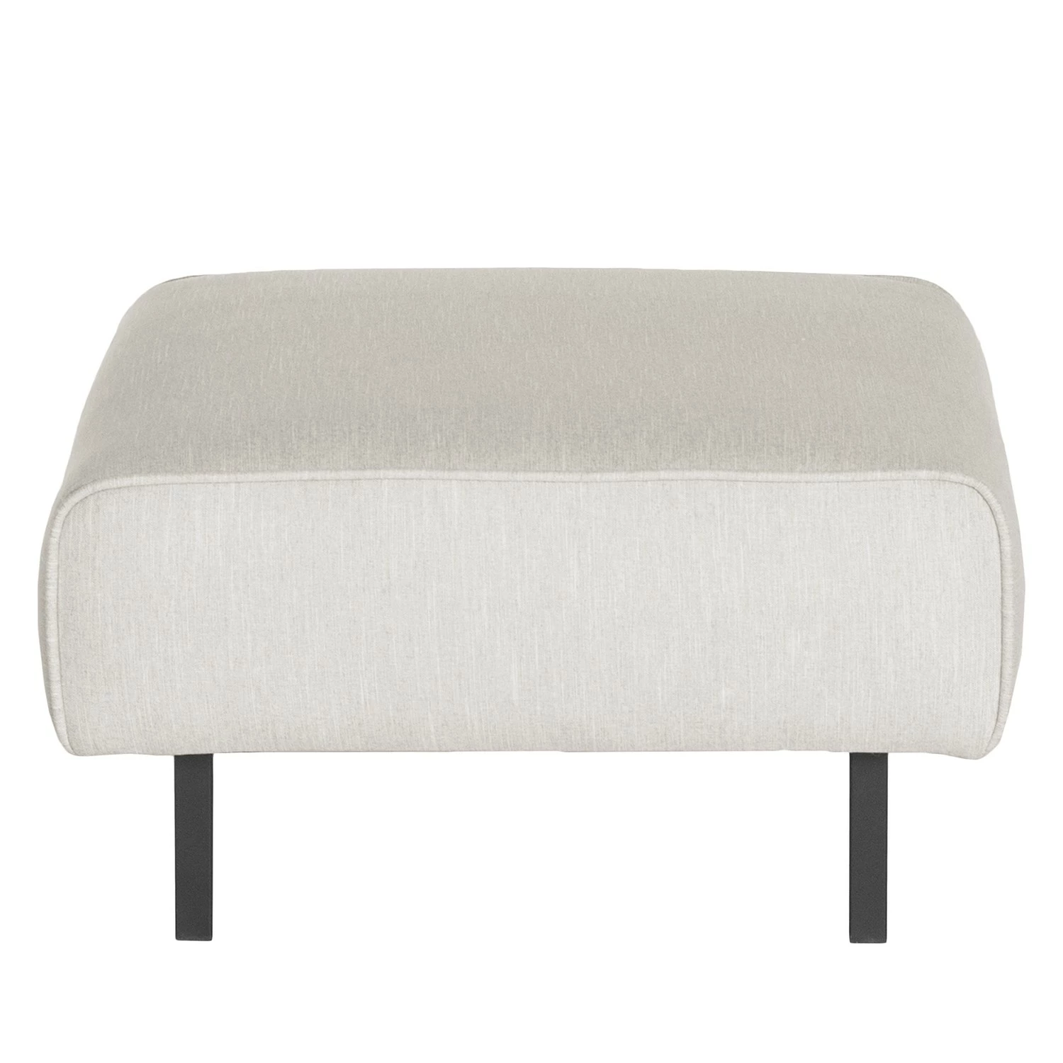 Norrwood Pouf repose-pieds Tapio II - Tissu - Gris clair - Largeur : 75 cm 5 Norrwood Pouf repose-pieds Tapio II - Tissu - Gris clair - Largeur : 75 cm – Image 3