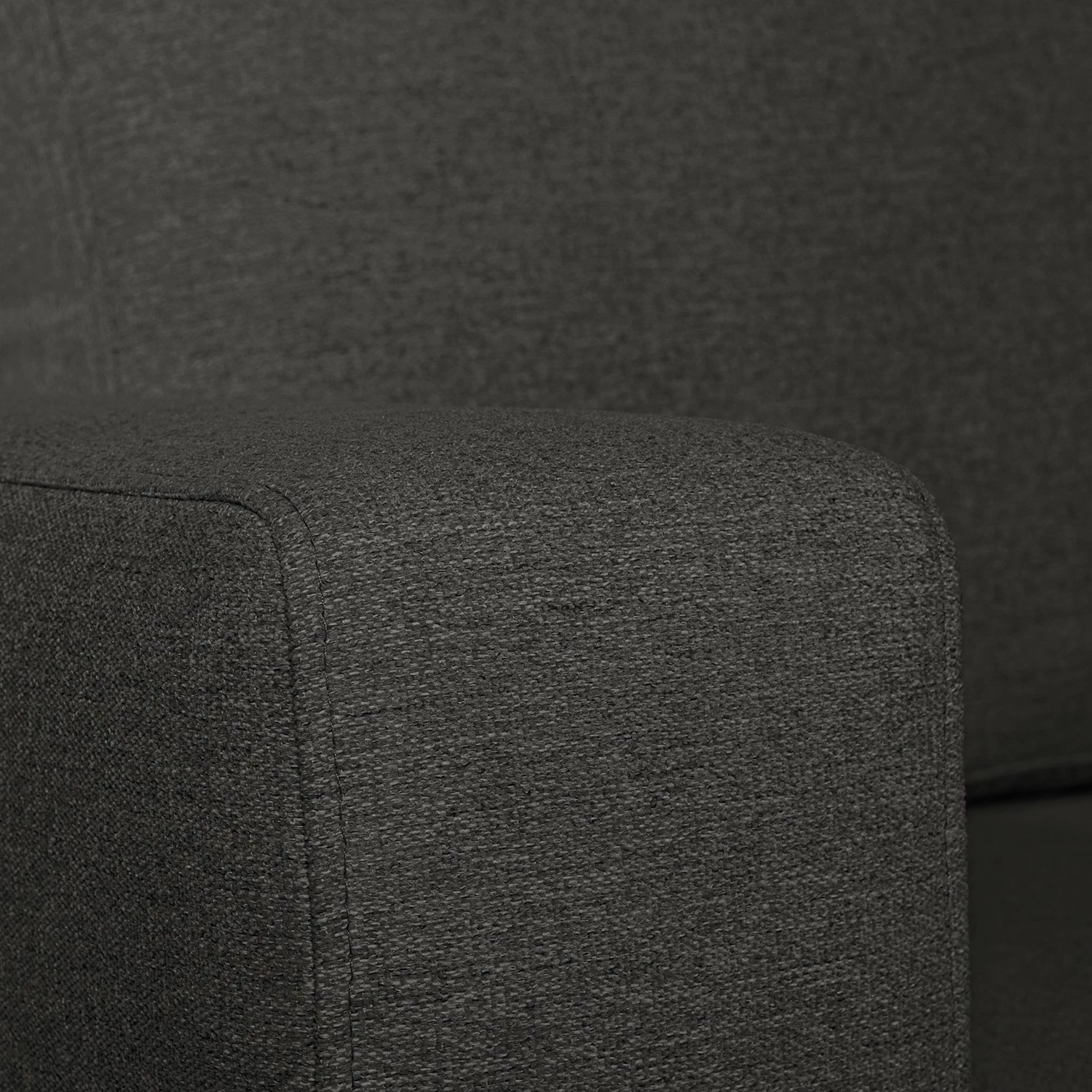 Loftscape Canapé d’angle Woodway I - Tissu - Noir - Méridienne longue à droite (vue de face) - Aucun accessoire fourni 9 Loftscape Canapé d’angle Woodway I - Tissu - Noir - Méridienne longue à droite (vue de face) - Aucun accessoire fourni – Image 7