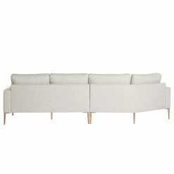 Norrwood Canapé d’angle Sauvo I - Velours - Tissu Meara: Gris clair - Méridienne courte à gauche (vue de face) -loftscape Boutique 1000193060 191204 13443102719 DETAILS P000000001000193060