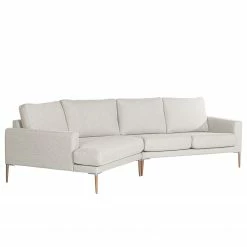 Norrwood Canapé d’angle Sauvo I - Velours - Tissu Meara: Gris clair - Méridienne courte à gauche (vue de face) -loftscape Boutique 1000193060 191204 13443102721 DETAILS P000000001000193060