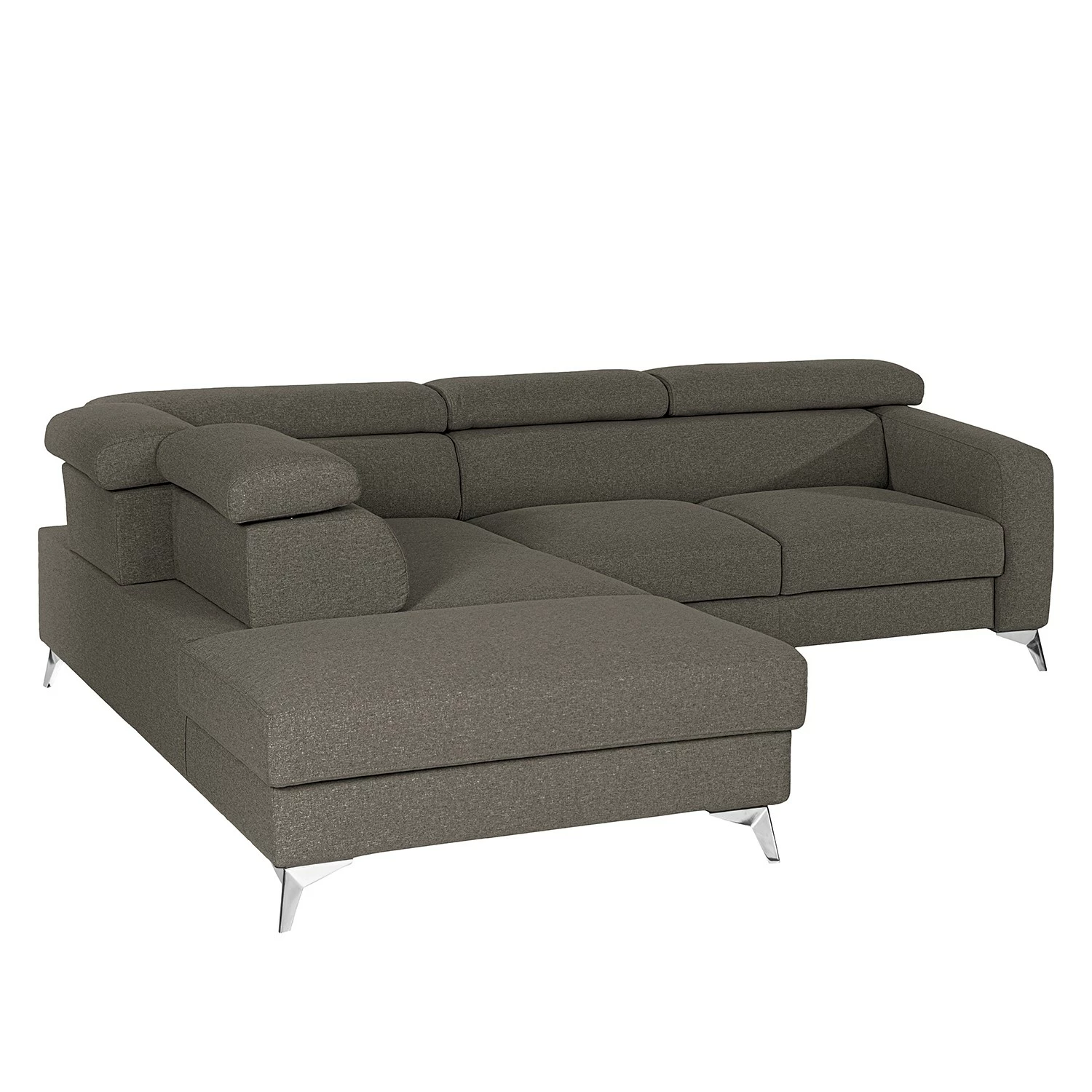 Loftscape Canapé d’angle Nonza II - Tissu - Gris foncé - Méridienne longue à gauche (vue de face) 12 Loftscape Canapé d’angle Nonza II - Tissu - Gris foncé - Méridienne longue à gauche (vue de face) – Image 10