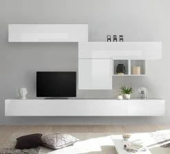 LC Spa Ensemble meubles TV Infinity IV (7 él.) - Blanc brillant