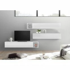 LC Spa Ensemble meubles TV Infinity II (5 él.) - Blanc brillant -loftscape Boutique 1000193747 191029 16360100016 MOOD DETAILS P000000001000193747 mood