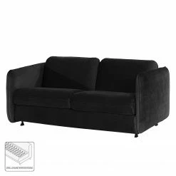 Norrwood Canapé convertible Kayla I - Velours - Velours Ravi: Noir -loftscape Boutique 1000193830 191212 16451400194 ICON DETAILS P000000001000193830 icon seal