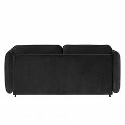 Norrwood Canapé convertible Kayla I - Velours - Velours Ravi: Noir -loftscape Boutique 1000193830 191212 16451500198 DETAILS P000000001000193830