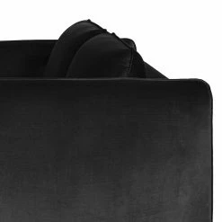 Norrwood Canapé convertible Kayla I - Velours - Velours Ravi: Noir -loftscape Boutique 1000193830 191212 16451500202 DETAILS P000000001000193830