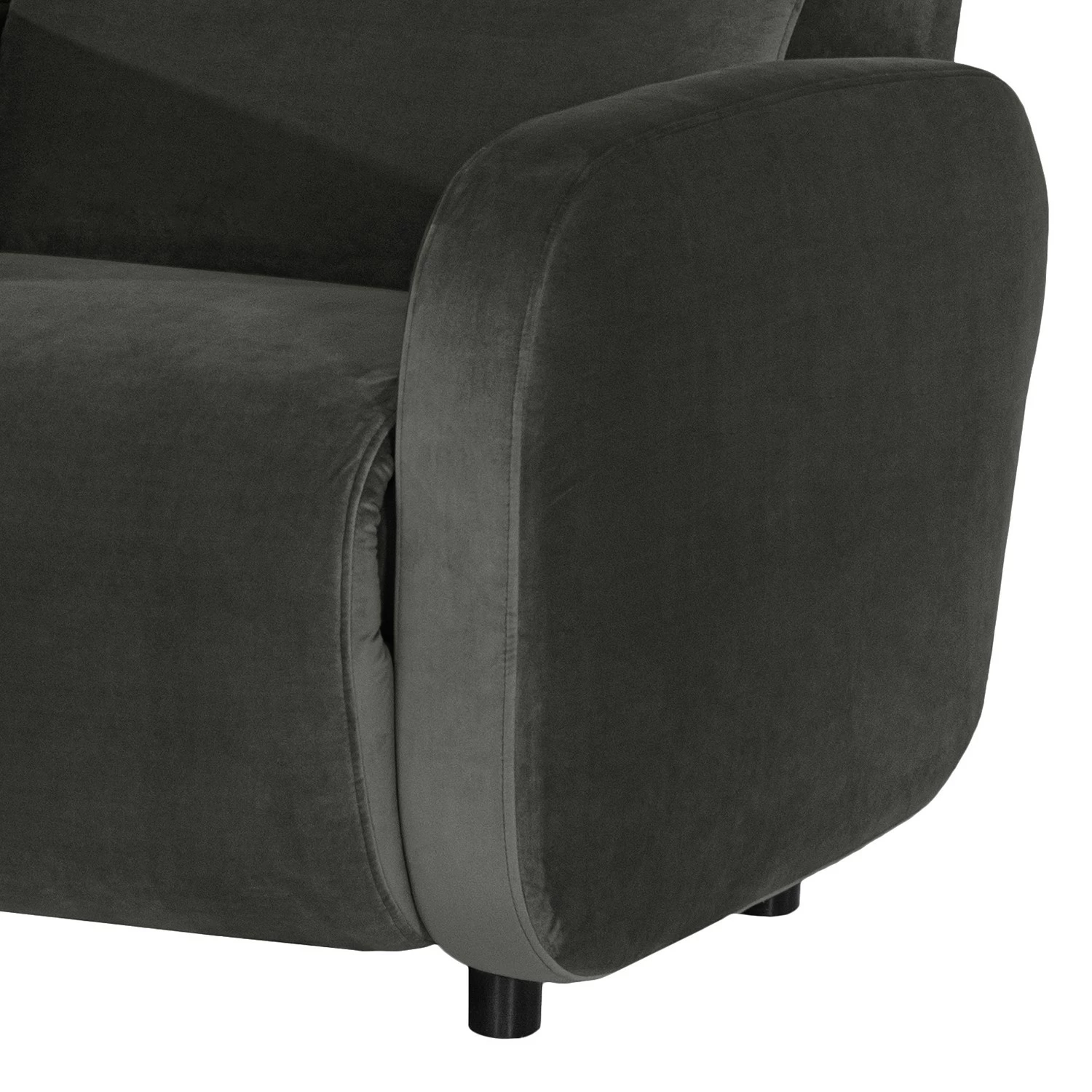 Loftscape Fauteuil Mezin I - Velours - Velours Ravi: Anthracite 11 Loftscape Fauteuil Mezin I - Velours - Velours Ravi: Anthracite – Image 9
