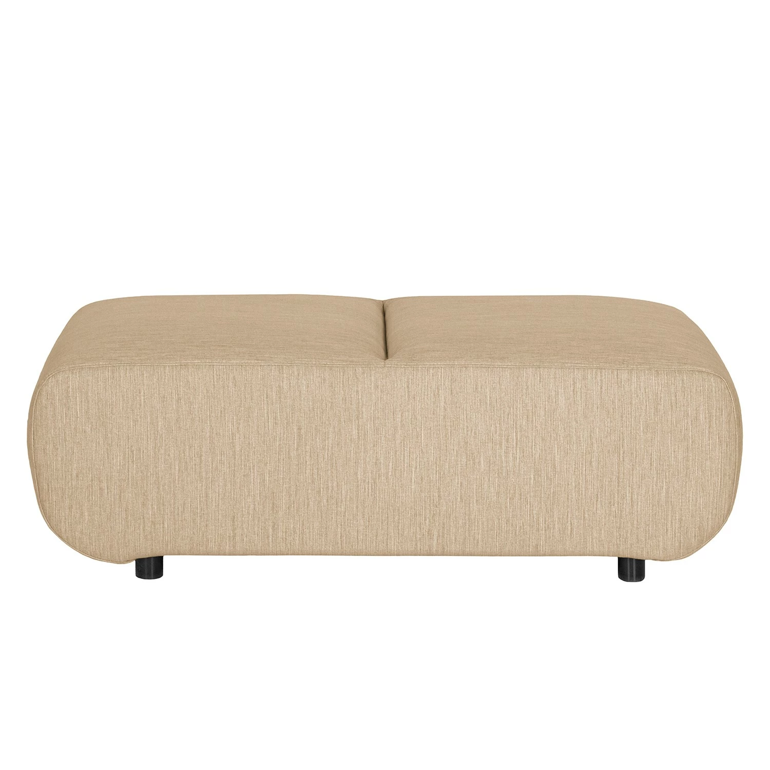 Loftscape Repose-pieds Mezin I - Velours - Tissu Meara: Beige 5 Loftscape Repose-pieds Mezin I - Velours - Tissu Meara: Beige – Image 3