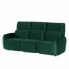 Loftscape Canapé Mezin I (3 places) - Velours - Velours Ravi: Vert vieilli