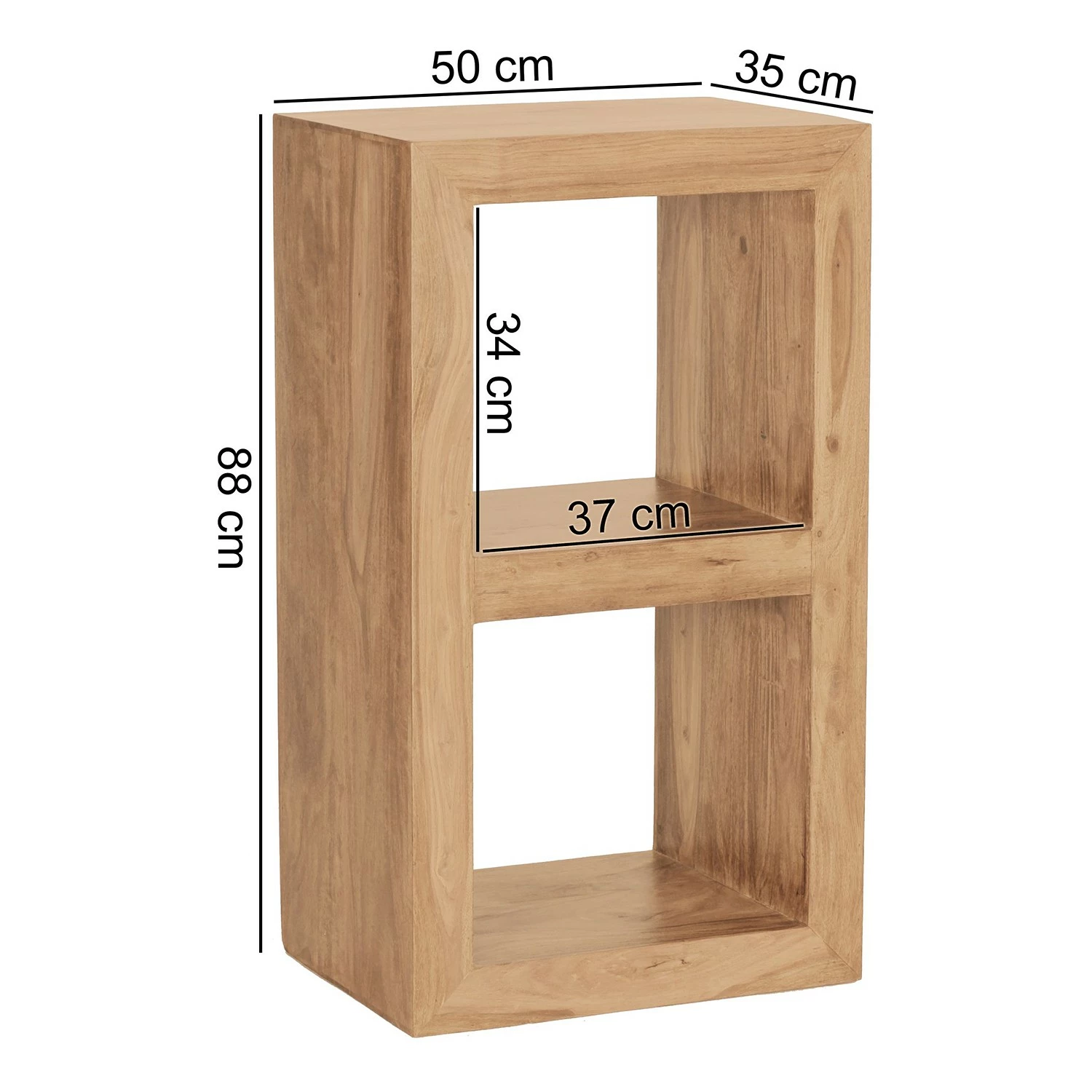 Naturoo Étagère Woodfin I - Acacia massif 8 Naturoo Étagère Woodfin I - Acacia massif – Image 6
