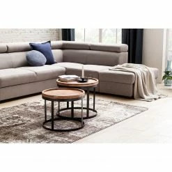 Naturoo Bouts de canapé Palos I (lot de 2) - Acacia massif / Métal - Acacia / Noir 12 Naturoo Bouts de canapé Palos I (lot de 2) - Acacia massif / Métal - Acacia / Noir -loftscape Boutique 1000194221 200108 10051200128 MOOD DETAILS P000000001000194221 mood