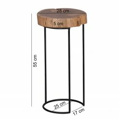 Naturoo Bout de canapé Palos I - Acacia massif / Métal - Acacia / Noir - Hauteur : 55 cm 11 Naturoo Bout de canapé Palos I - Acacia massif / Métal - Acacia / Noir - Hauteur : 55 cm -loftscape Boutique 1000194232 200108 10051900190 SKETCH DETAILS P000000001000194232 sketch