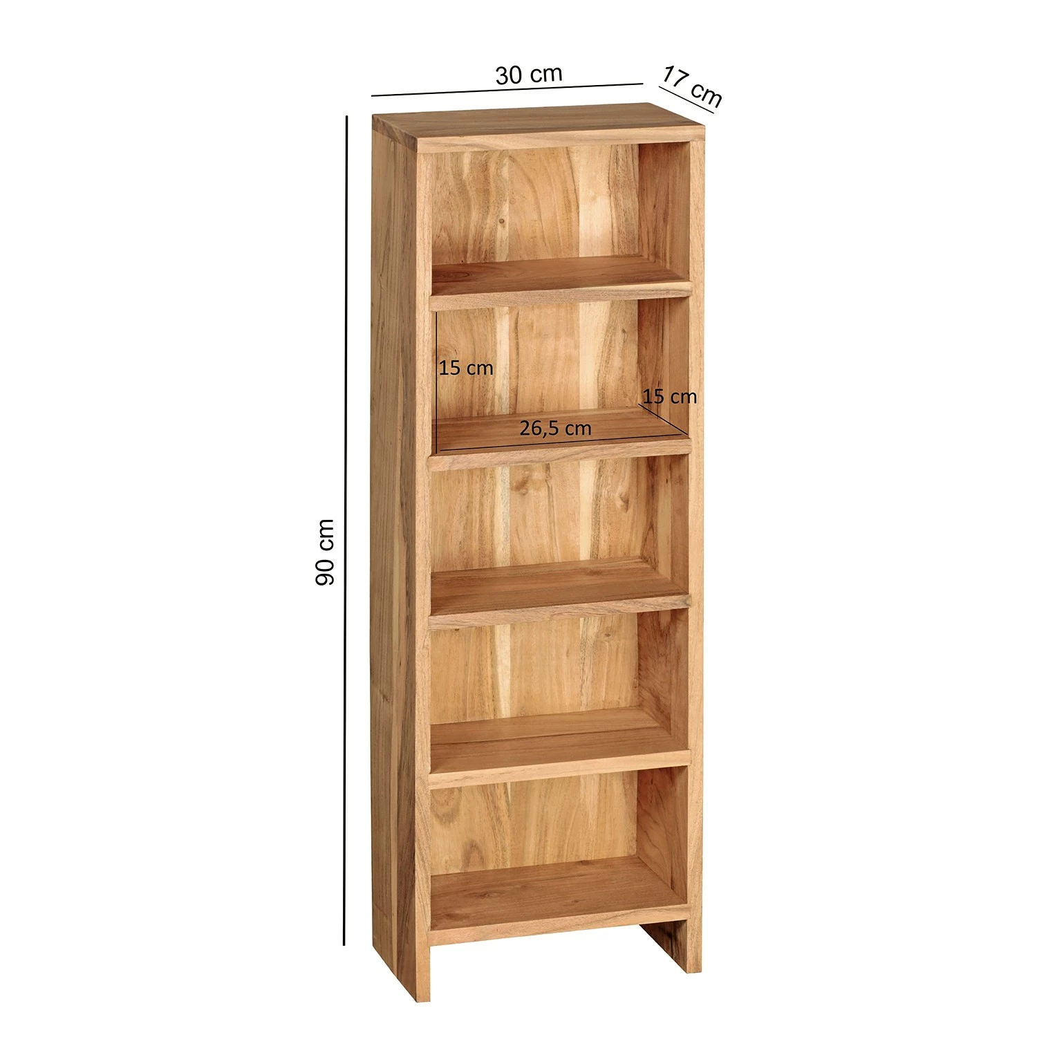 Naturoo Étagère Woodfin III - Acacia massif 9 Naturoo Étagère Woodfin III - Acacia massif – Image 7