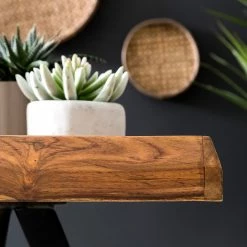 Red Living Bout de canapé Ardee I - Sheesham massif / Métal - Sheesham / Noir -loftscape Boutique 1000194287 200108 10060500504 DETAILS P000000001000194287