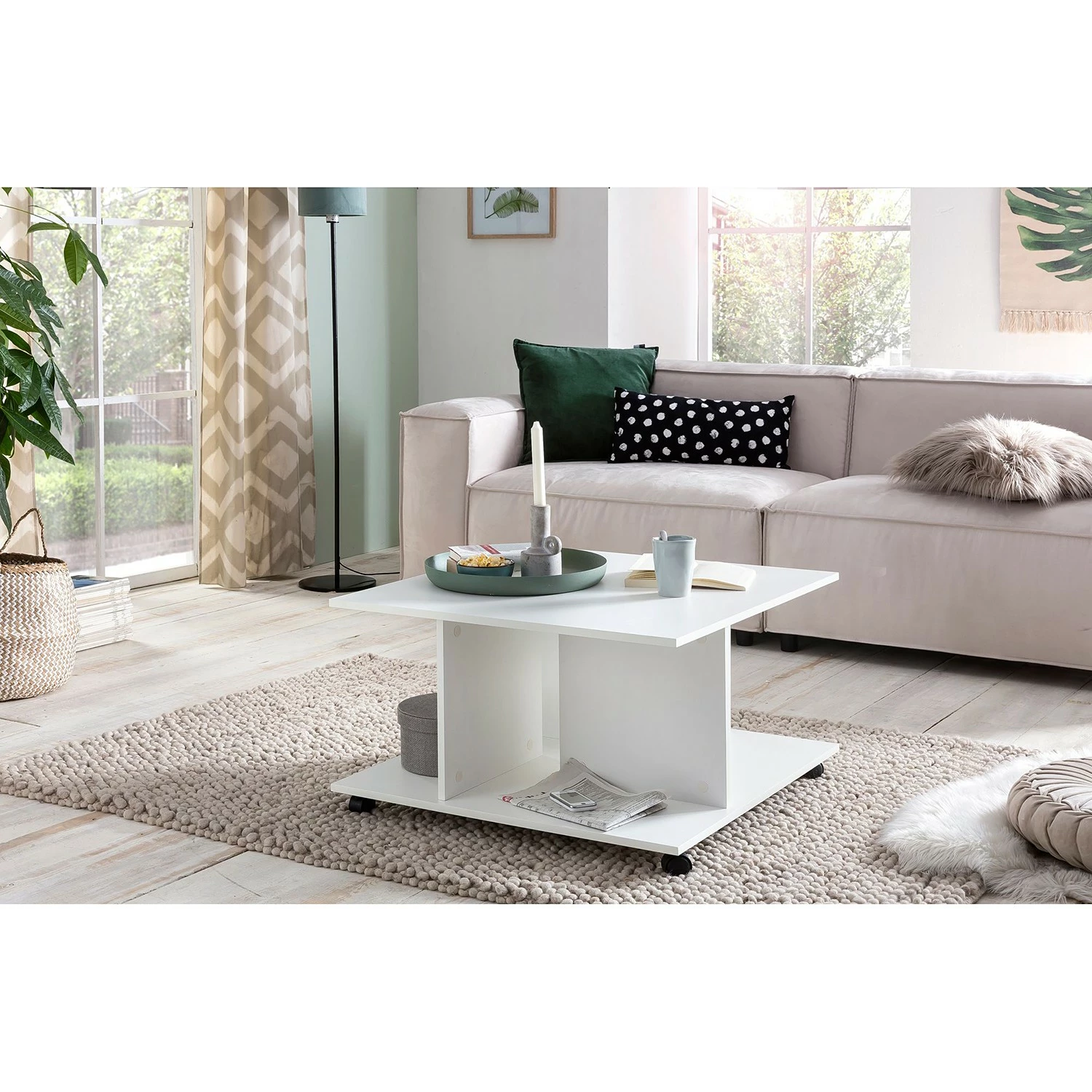 Mooved Table basse Beal IV - Blanc 4 Mooved Table basse Beal IV - Blanc – Image 2