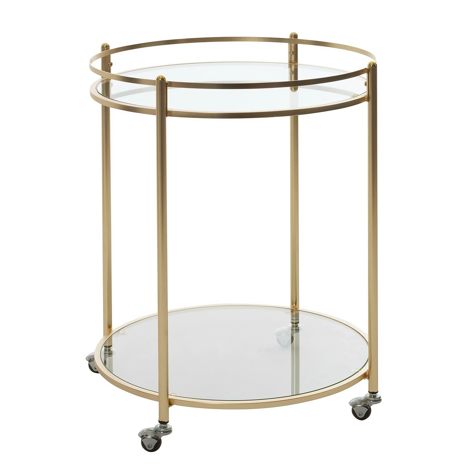 Jack & Alice Desserte Achill - Verre / Métal - Doré 3 Jack & Alice Desserte Achill - Verre / Métal - Doré