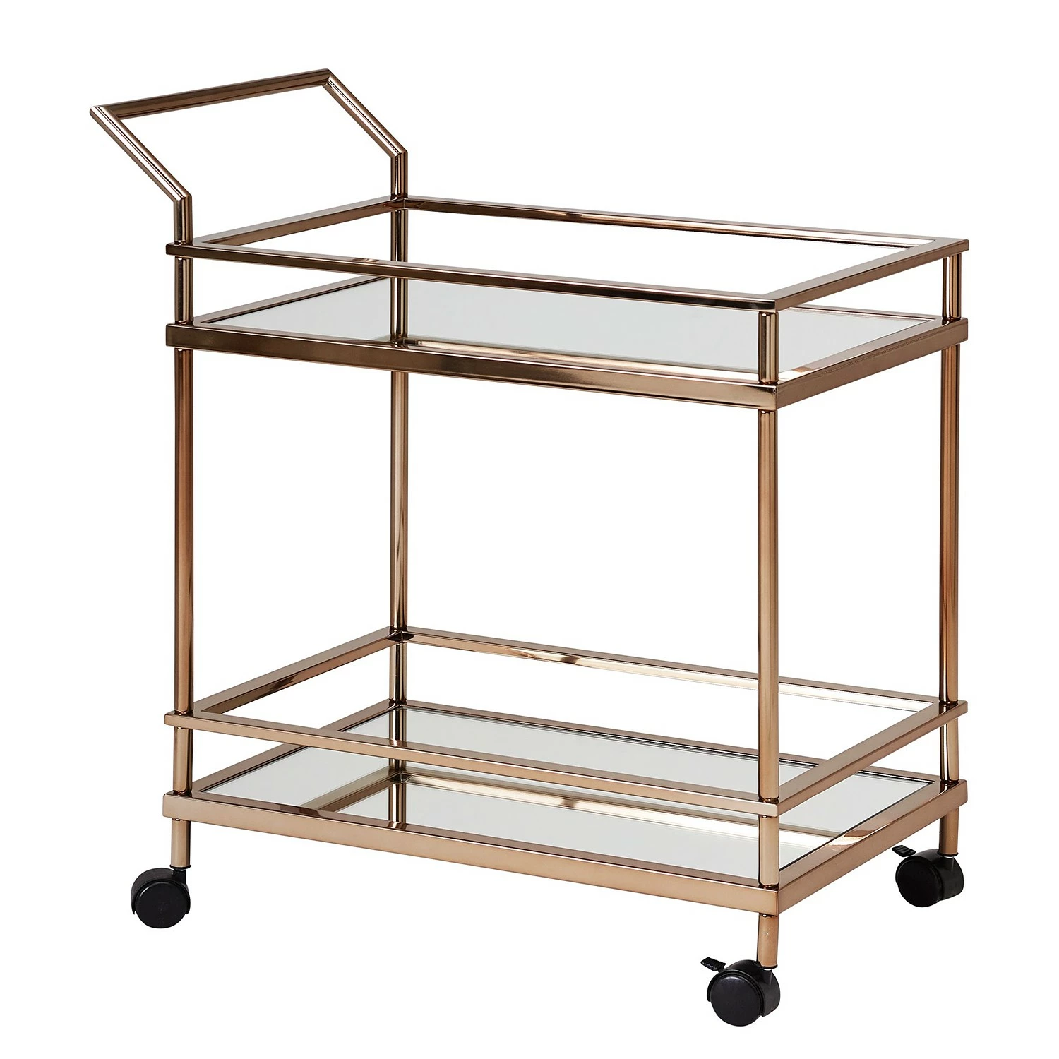 Jack & Alice Desserte Monamolin - Verre / Métal - Doré 3 Jack & Alice Desserte Monamolin - Verre / Métal - Doré