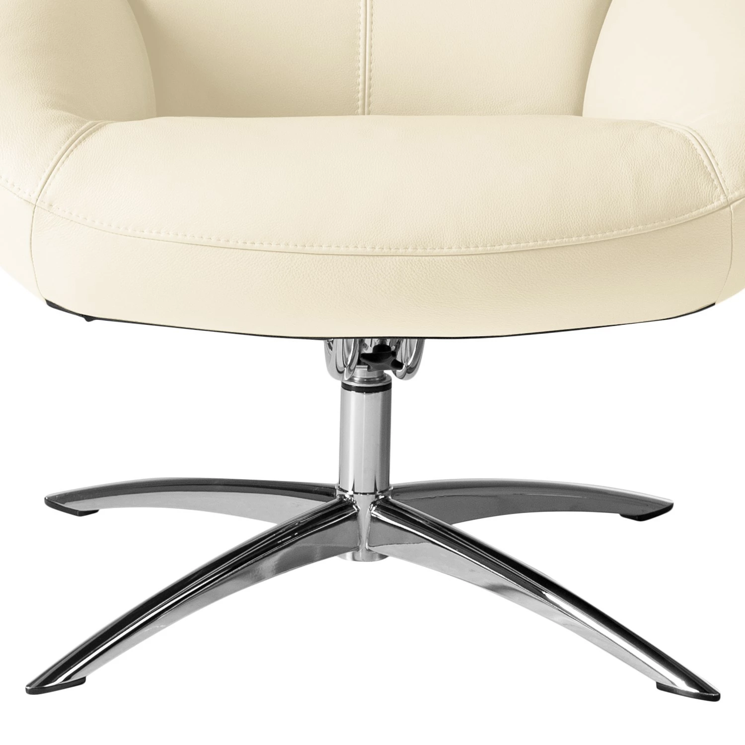 Fredriks Fauteuil relax Raahe - Cuir véritable - Crème 23 Fredriks Fauteuil relax Raahe - Cuir véritable - Crème – Image 21