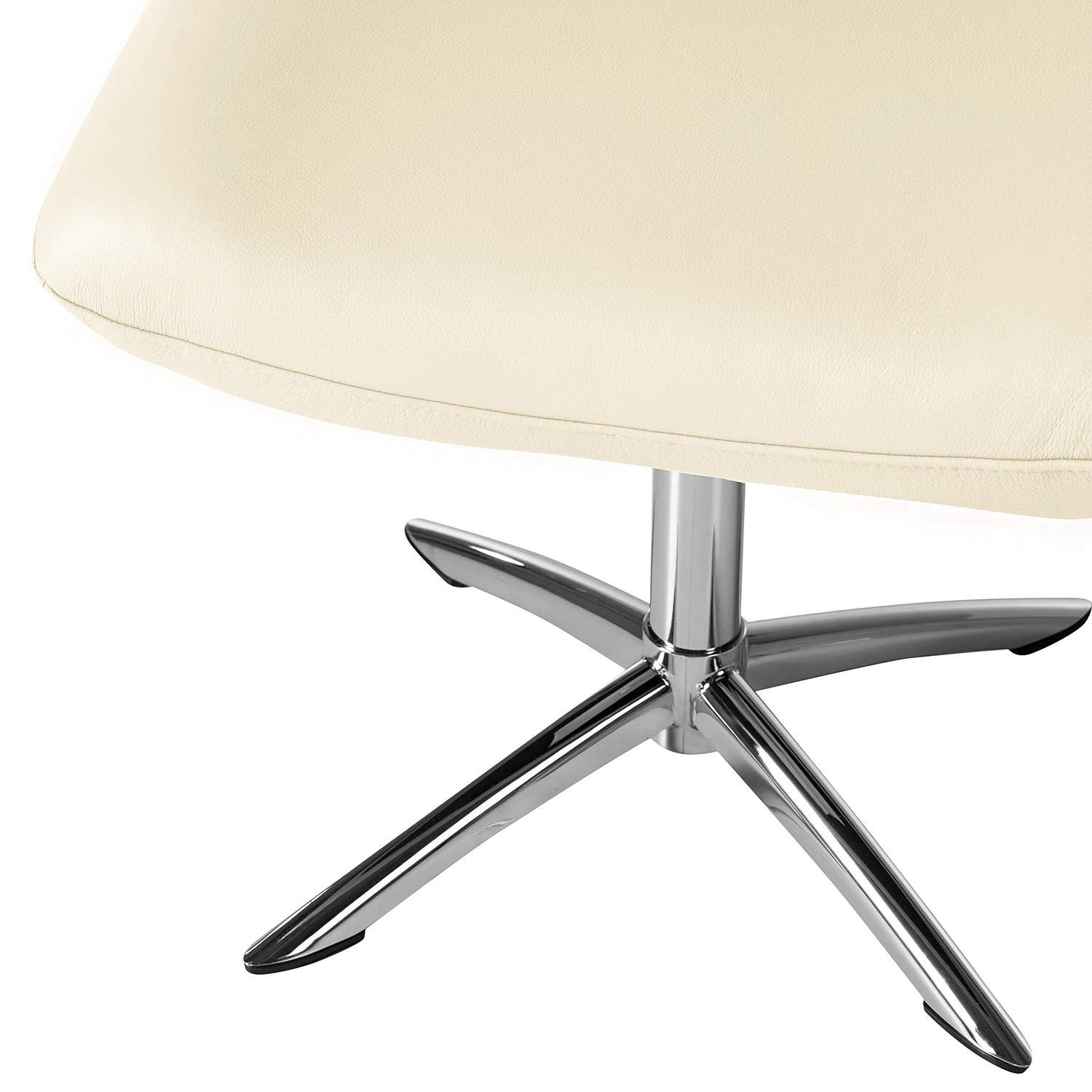 Fredriks Fauteuil relax Raahe - Cuir véritable - Crème 24 Fredriks Fauteuil relax Raahe - Cuir véritable - Crème – Image 22