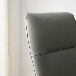 Fredriks Fauteuil relax Pargas - Cuir véritable - Gris foncé -loftscape Boutique 1000194347 210520 15464800122 DETAILS P000000001000194347