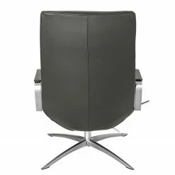 Fredriks Fauteuil relax Pargas - Cuir véritable - Gris foncé -loftscape Boutique 1000194347 220829 070 DETAILS P000000001000194347