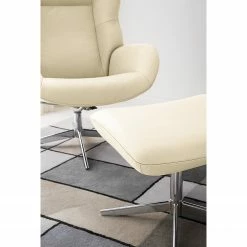 Fredriks Fauteuil relax Salla - velours - Cuir Daleb: Crème -loftscape Boutique 1000194353 210520 15465000150 DETAILS P000000001000194353