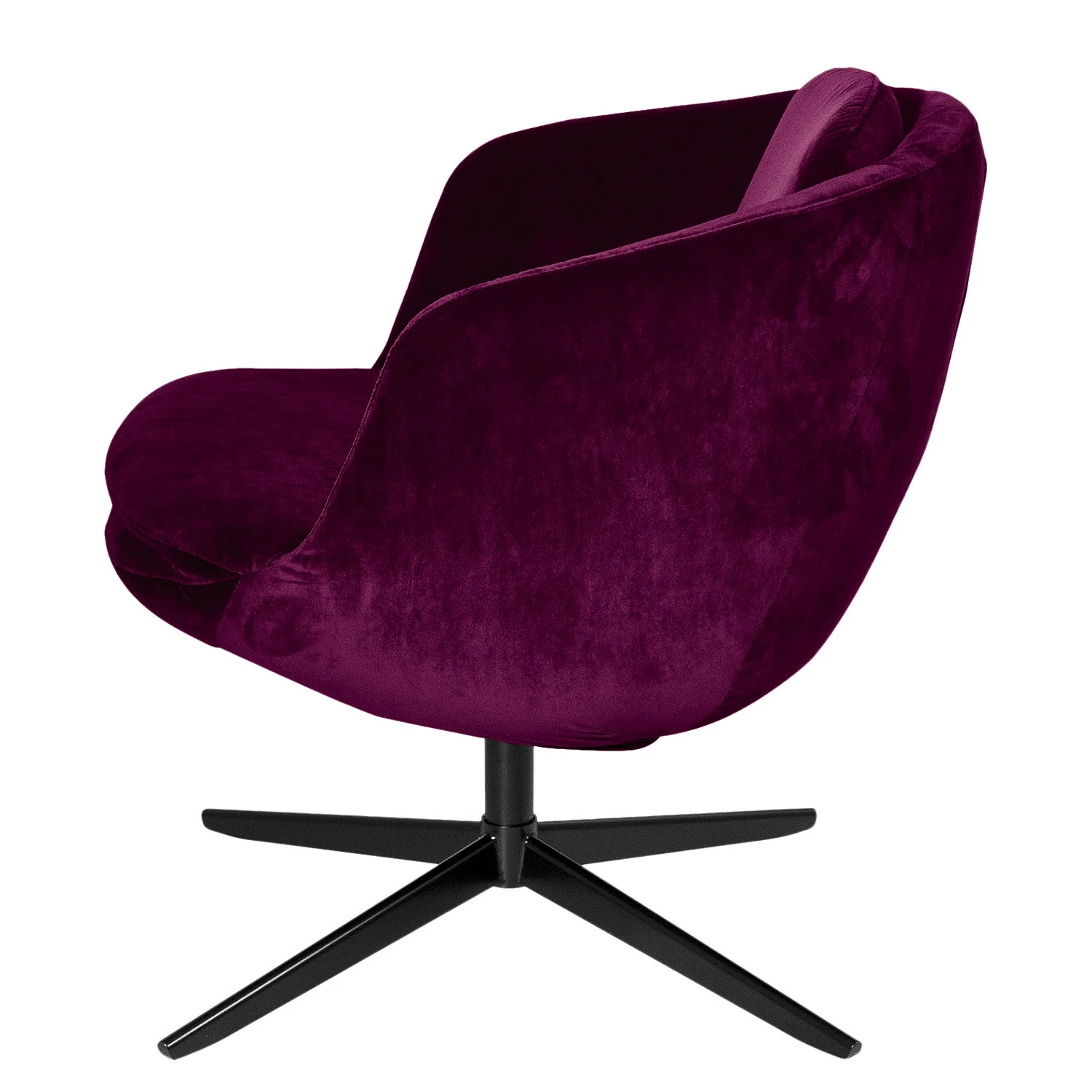 Mørteens Fauteuil Monsac II - velours - Mauve 6 Mørteens Fauteuil Monsac II - velours - Mauve – Image 4