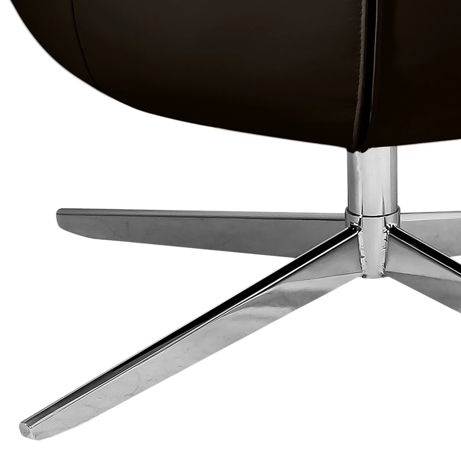 Fredriks Fauteuil Monsac III - Cuir véritable - Marron 10 Fredriks Fauteuil Monsac III - Cuir véritable - Marron – Image 8