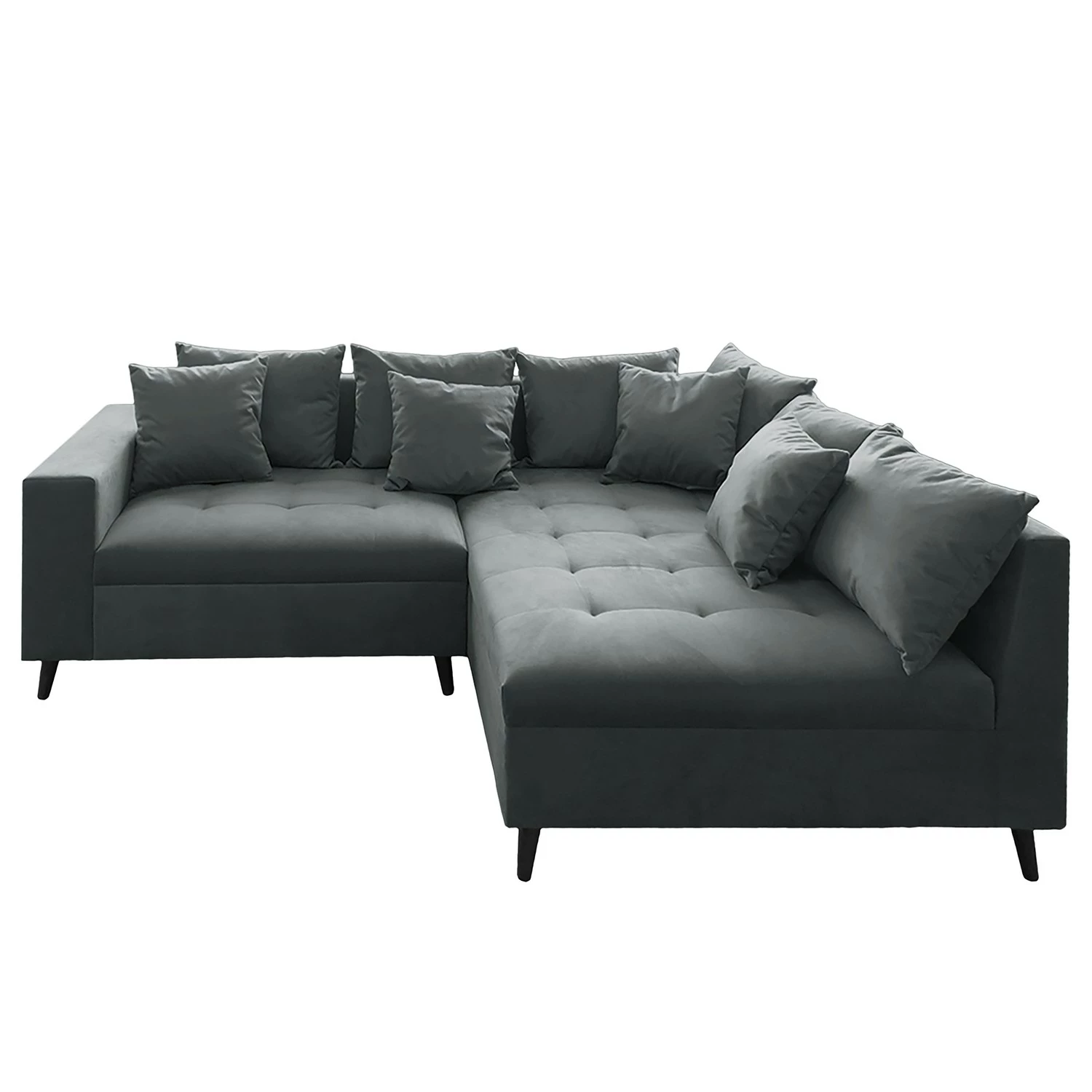 Fredriks Canapé d’angle Pruno I - Tissage à plat - Anthracite - Méridienne longue à droite (vue de face) 4 Fredriks Canapé d’angle Pruno I - Tissage à plat - Anthracite - Méridienne longue à droite (vue de face) – Image 2