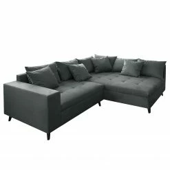 Fredriks Canapé d’angle Pruno I - Tissage à plat - Anthracite - Méridienne longue à droite (vue de face) 12 Fredriks Canapé d’angle Pruno I - Tissage à plat - Anthracite - Méridienne longue à droite (vue de face) -loftscape Boutique 1000194603 220803 050 DETAILS P000000001000194603