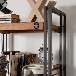 Ars manufacti Ensemble meubles TV Manchester II (4) - Acacia massif / Métal - Acacia / Anthracite -loftscape Boutique 1000196081 200406 13084600018 DETAILS P000000001000196081