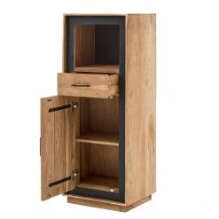 Ars Natura Buffet Weldon - Acacia massif / Placage en pierre / Acacia / Noir -loftscape Boutique 1000196166 200114 13263800005 DETAILS P000000001000196166