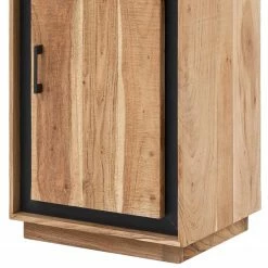 Ars Natura Buffet Weldon - Acacia massif / Placage en pierre / Acacia / Noir -loftscape Boutique 1000196166 200114 13263900006 DETAILS P000000001000196166