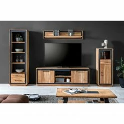 Ars Natura Buffet Weldon - Acacia massif / Placage en pierre / Acacia / Noir -loftscape Boutique 1000196166 200120 15233800001 MOOD DETAILS P000000001000196166 mood