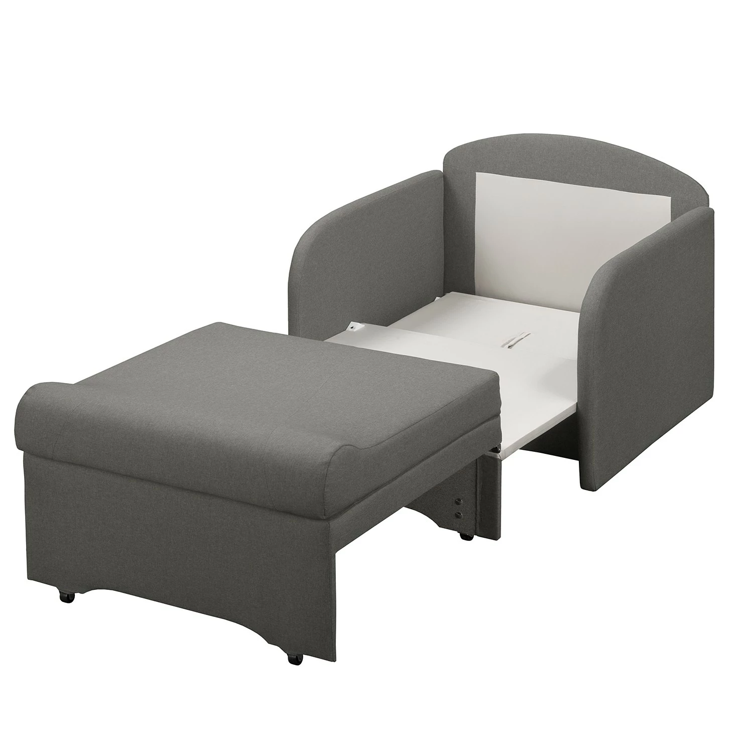 Fredriks Fauteuill convertible Disley II - Tissu - Gris - Avec accoudoirs 6 Fredriks Fauteuill convertible Disley II - Tissu - Gris - Avec accoudoirs – Image 4