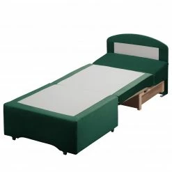 Fredriks Fauteuill convertible Disley III - Microfibre - Vert foncé - Sans accoudoirs -loftscape Boutique 1000196206 200224 14470000077 DETAILS P000000001000196206