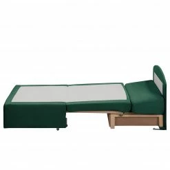 Fredriks Fauteuill convertible Disley III - Microfibre - Vert foncé - Sans accoudoirs -loftscape Boutique 1000196206 200224 14470100084 DETAILS P000000001000196206