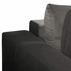 Fredriks Canapé d’angle Upwell II - Microfibre - Gris foncé - Méridienne longue à gauche (vue de face) -loftscape Boutique 1000196279 200224 14474000778 DETAILS P000000001000196279