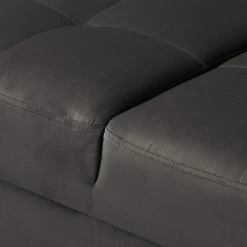 Fredriks Canapé d’angle Upwell II - Microfibre - Gris foncé - Méridienne longue à gauche (vue de face) -loftscape Boutique 1000196279 200224 14474100782 DETAILS P000000001000196279