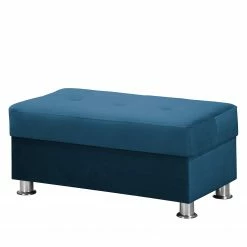 Fredriks Fauteuil Upwell II - Microfibre - Bleu marine - Avec repose-pieds -loftscape Boutique 1000196289 200224 14480000940 DETAILS P000000001000196289